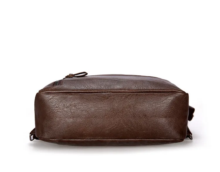 2019 New Casual Waterproof Leather Backpack for Travel