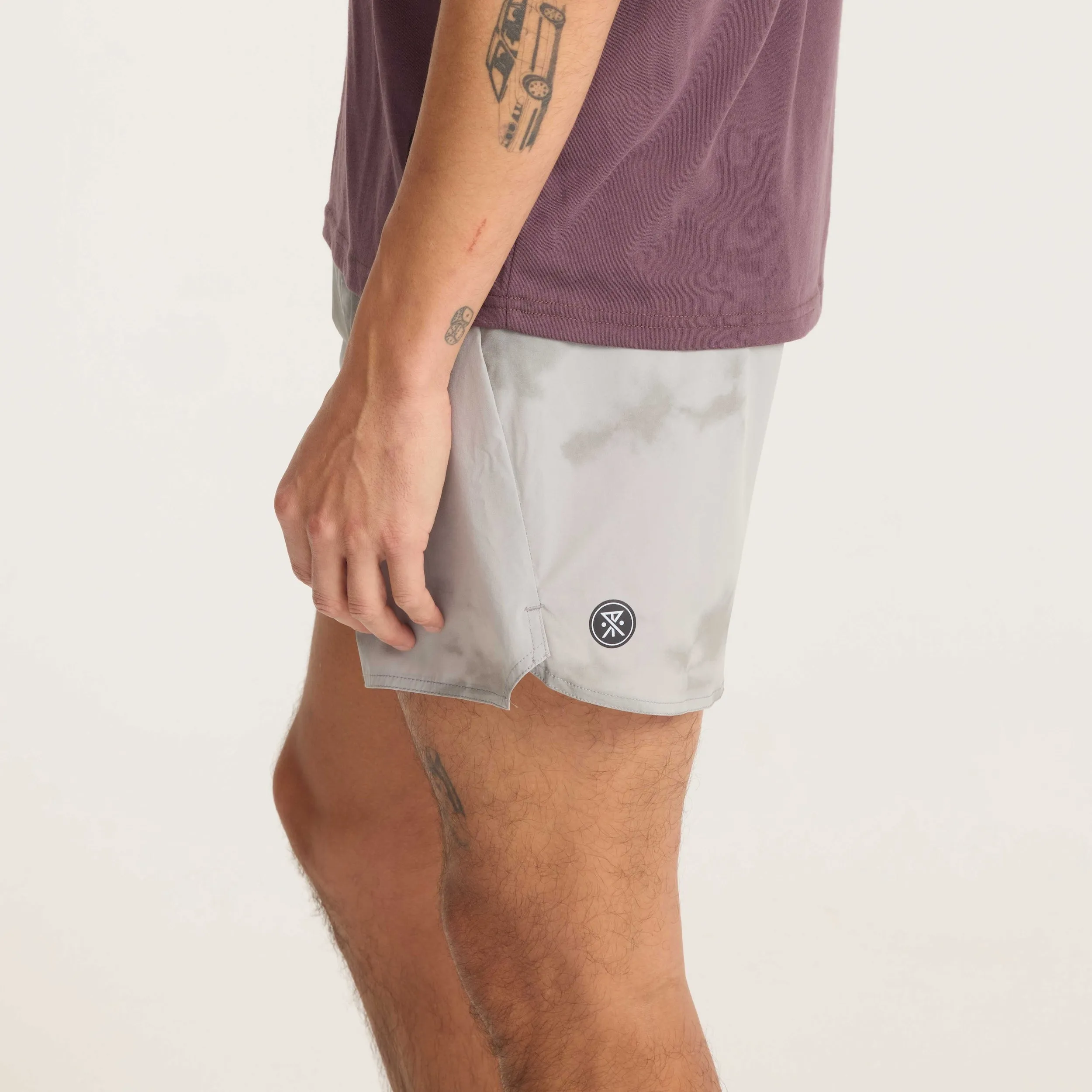Alta 5" Shorts - Ghost Grey