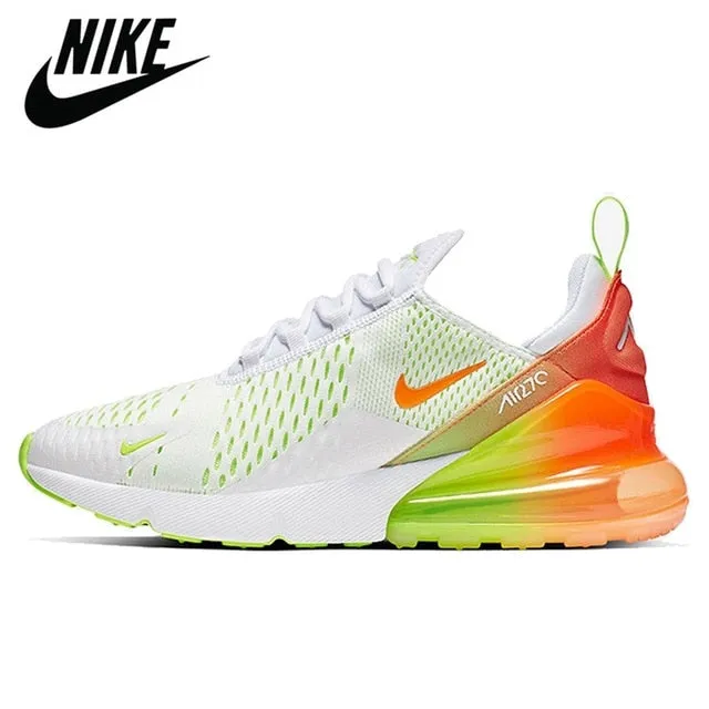 Authentic Air Max 270 Men's Running Shoes Anthracite Core White University Blue Outdoor Fashion Women's Sports Sneakers