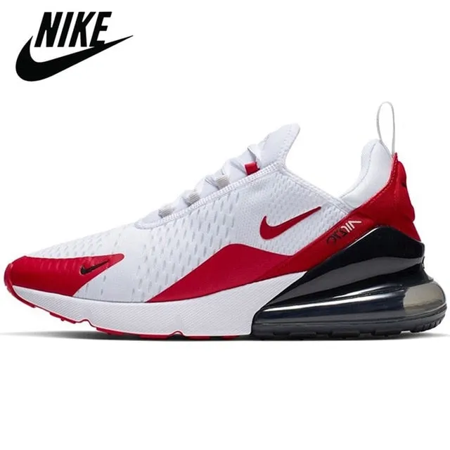 Authentic Air Max 270 Men's Running Shoes Anthracite Core White University Blue Outdoor Fashion Women's Sports Sneakers