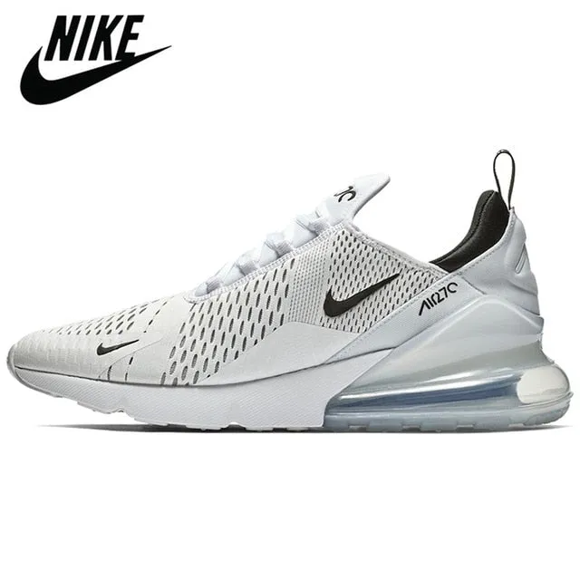 Authentic Air Max 270 Men's Running Shoes Anthracite Core White University Blue Outdoor Fashion Women's Sports Sneakers