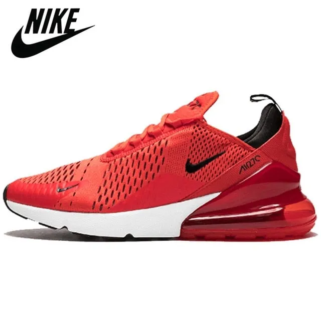 Authentic Air Max 270 Men's Running Shoes Anthracite Core White University Blue Outdoor Fashion Women's Sports Sneakers