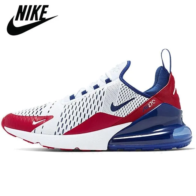 Authentic Air Max 270 Men's Running Shoes Anthracite Core White University Blue Outdoor Fashion Women's Sports Sneakers
