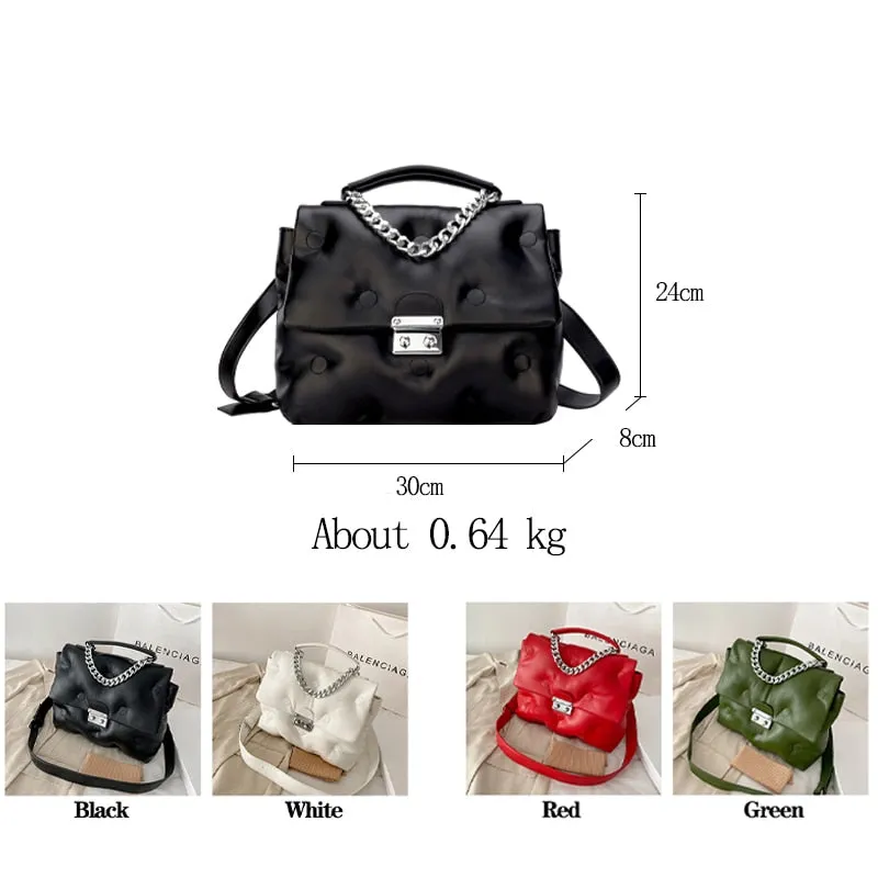 Back to College OLSITTI Pu Leather Totes Ladies Luxury Handbags Women Shoulder Bags for Women 2020 Designer Fashion Large Capacity Messenger Bag