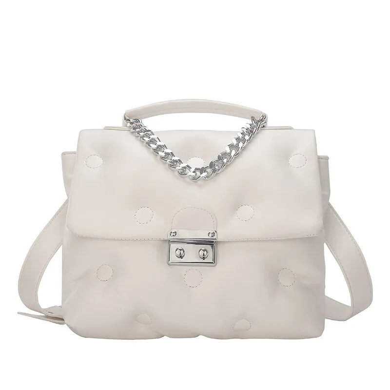 Back to College OLSITTI Pu Leather Totes Ladies Luxury Handbags Women Shoulder Bags for Women 2020 Designer Fashion Large Capacity Messenger Bag