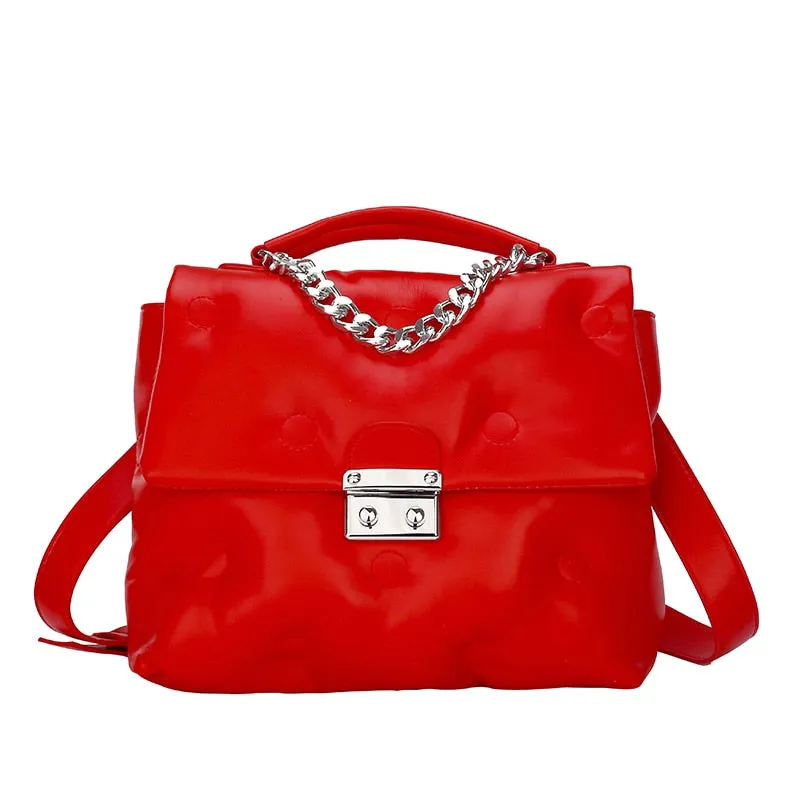 Back to College OLSITTI Pu Leather Totes Ladies Luxury Handbags Women Shoulder Bags for Women 2020 Designer Fashion Large Capacity Messenger Bag
