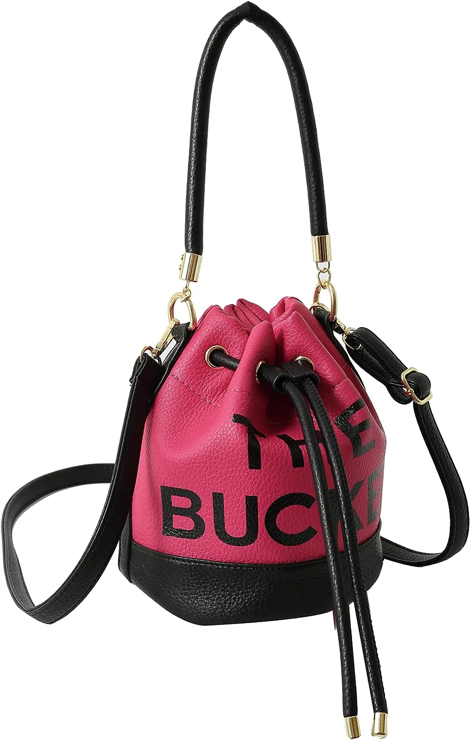 Bucket Two Tone Color  Mini Bag