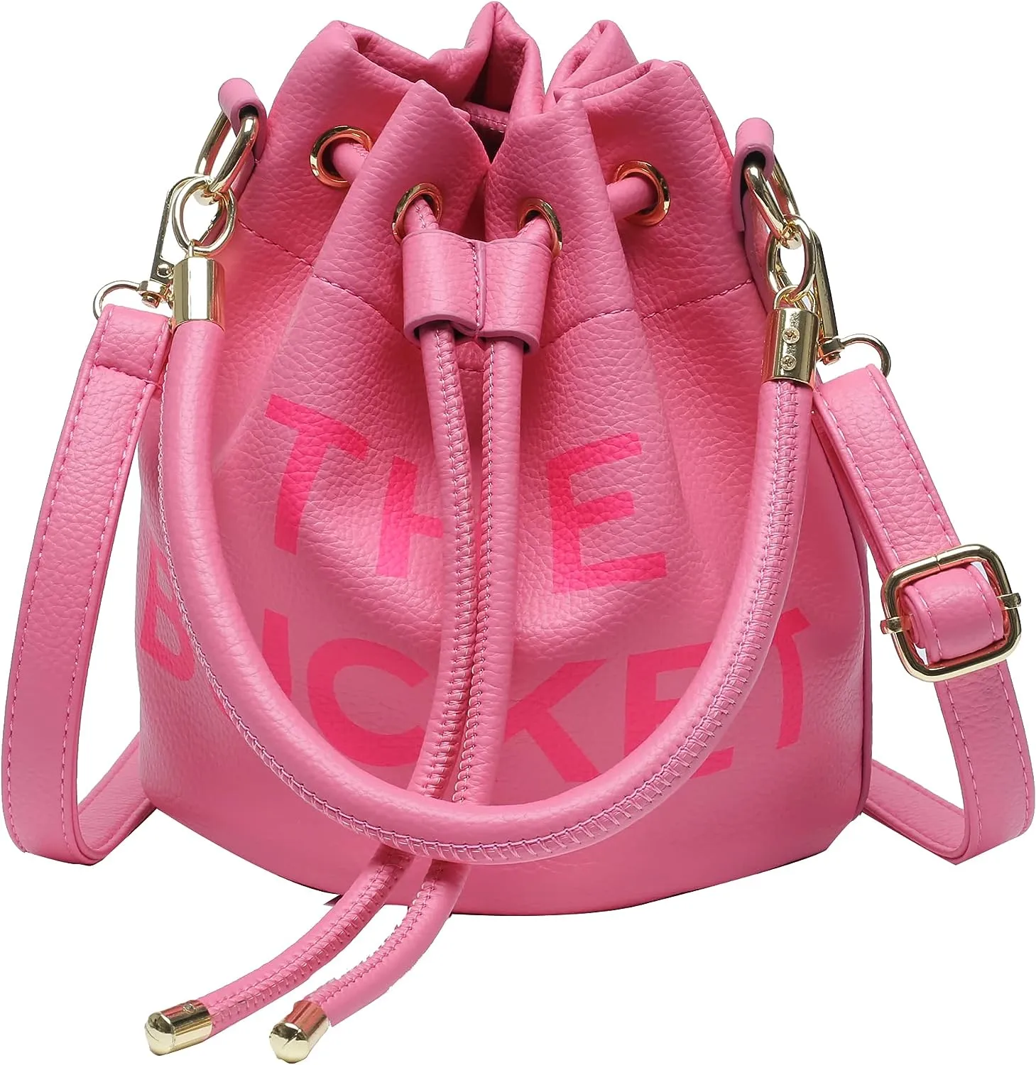 Bucket Two Tone Color  Mini Bag