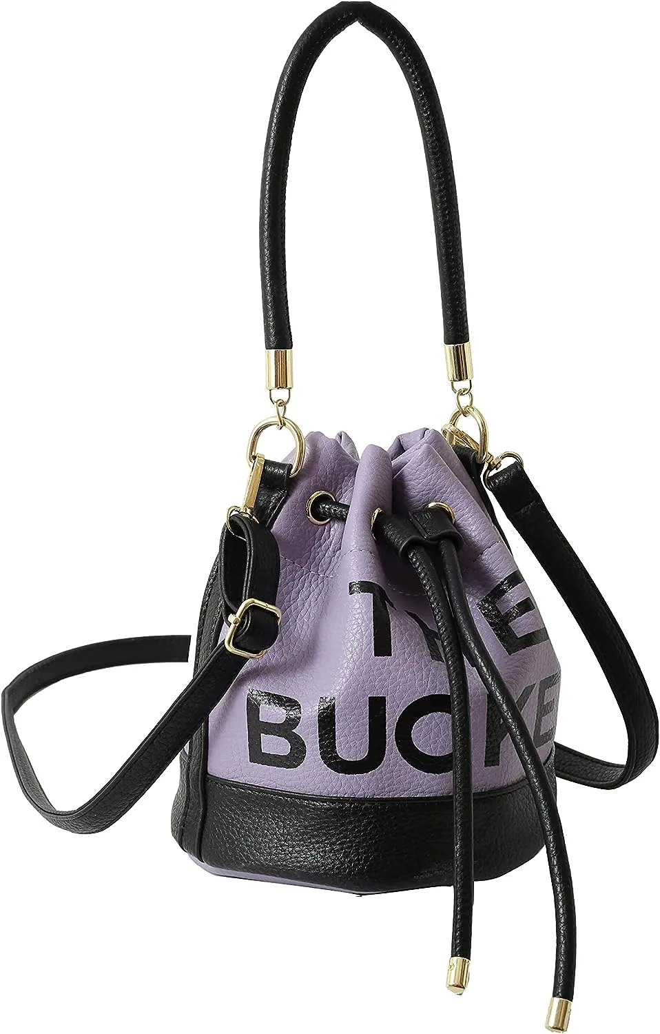 Bucket Two Tone Color  Mini Bag
