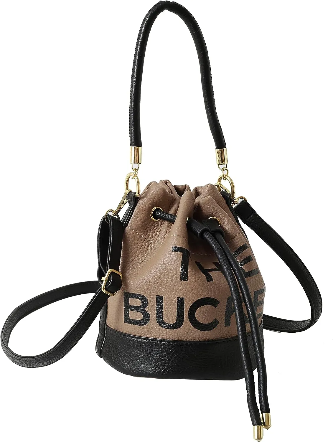 Bucket Two Tone Color  Mini Bag