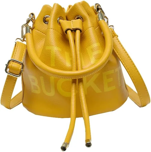 Bucket Two Tone Color  Mini Bag