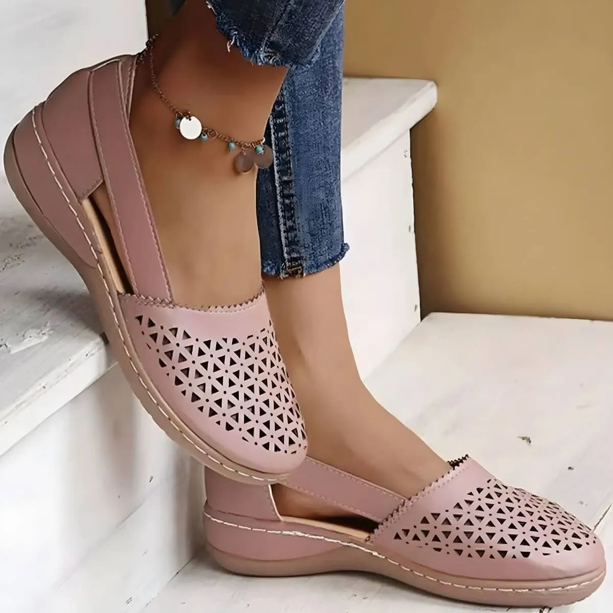 ComfyStep™ - Ortopædiske slingback-loafers