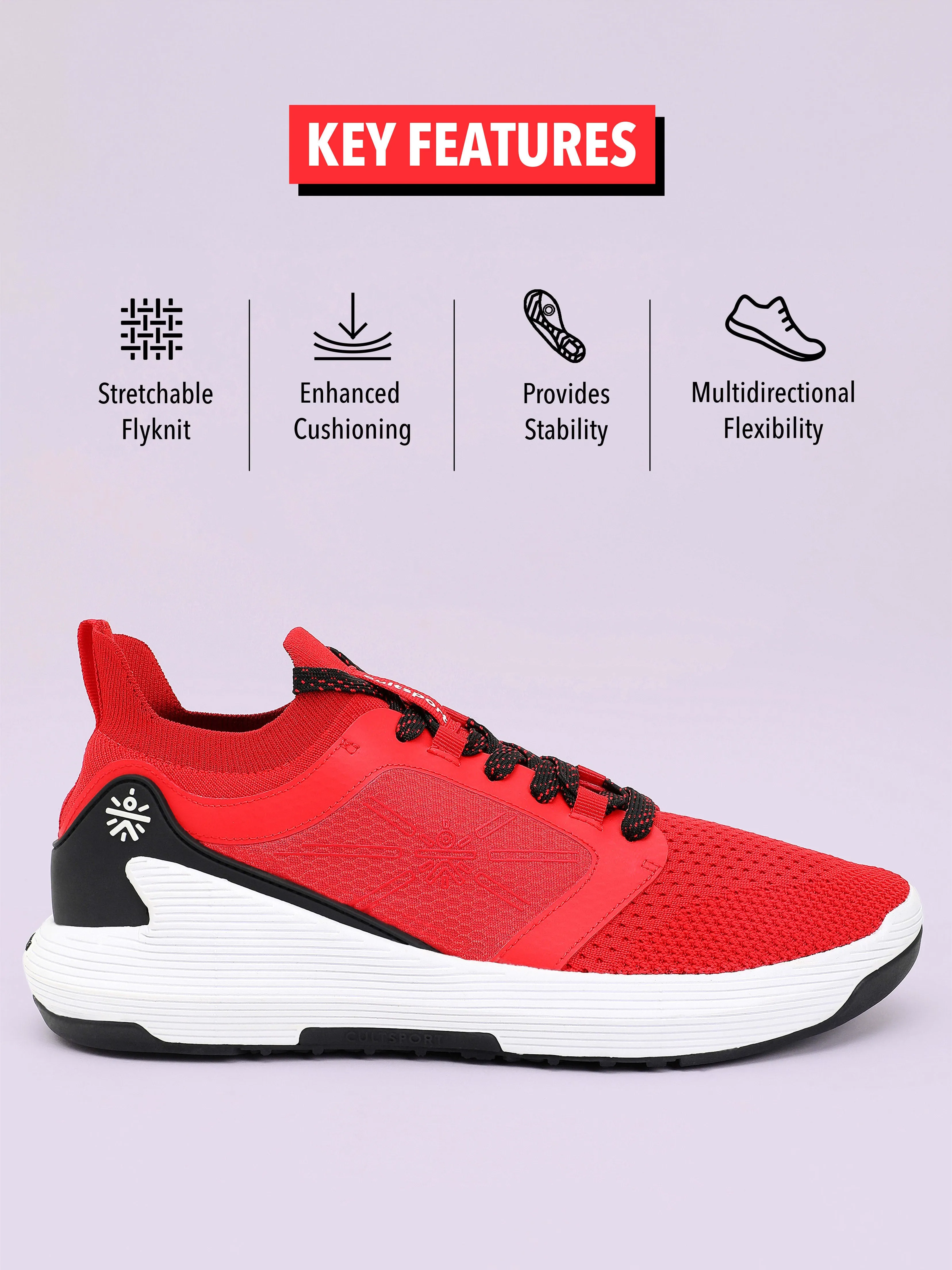 Crosstrain Men Training Shoes - Red