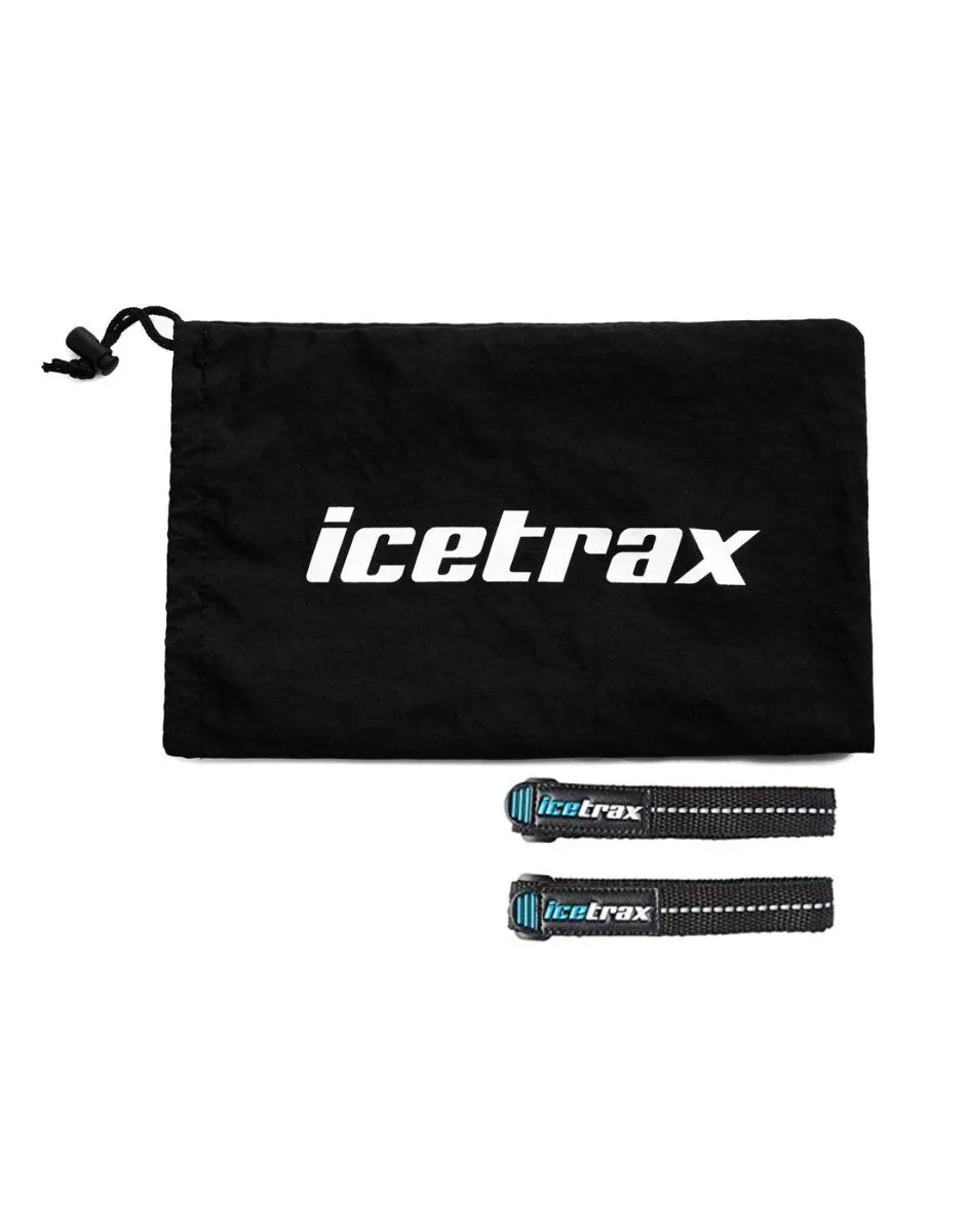 Icetrax V3 Tungsten Ice Cleats with Velcro Straps