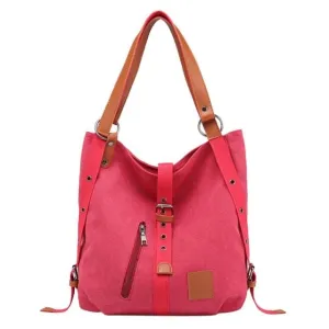 Large Capacity Women Canvas Tote Ladies Shoulder
