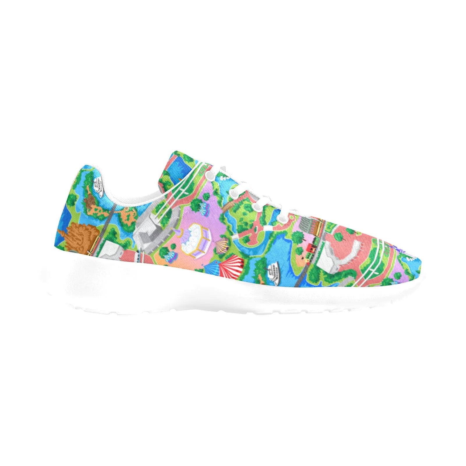 Park Map Men's Athletic Shoes