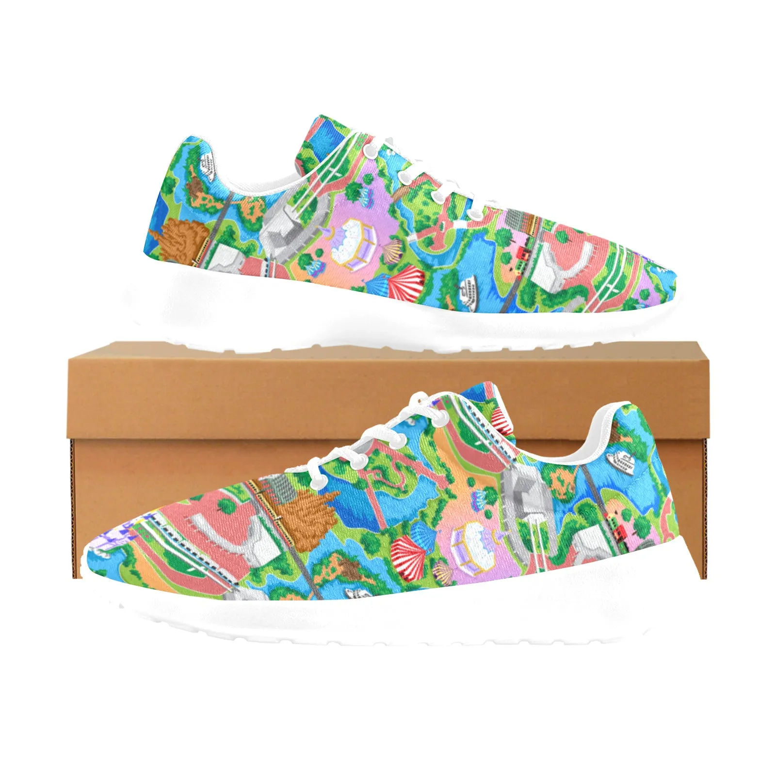 Park Map Men's Athletic Shoes
