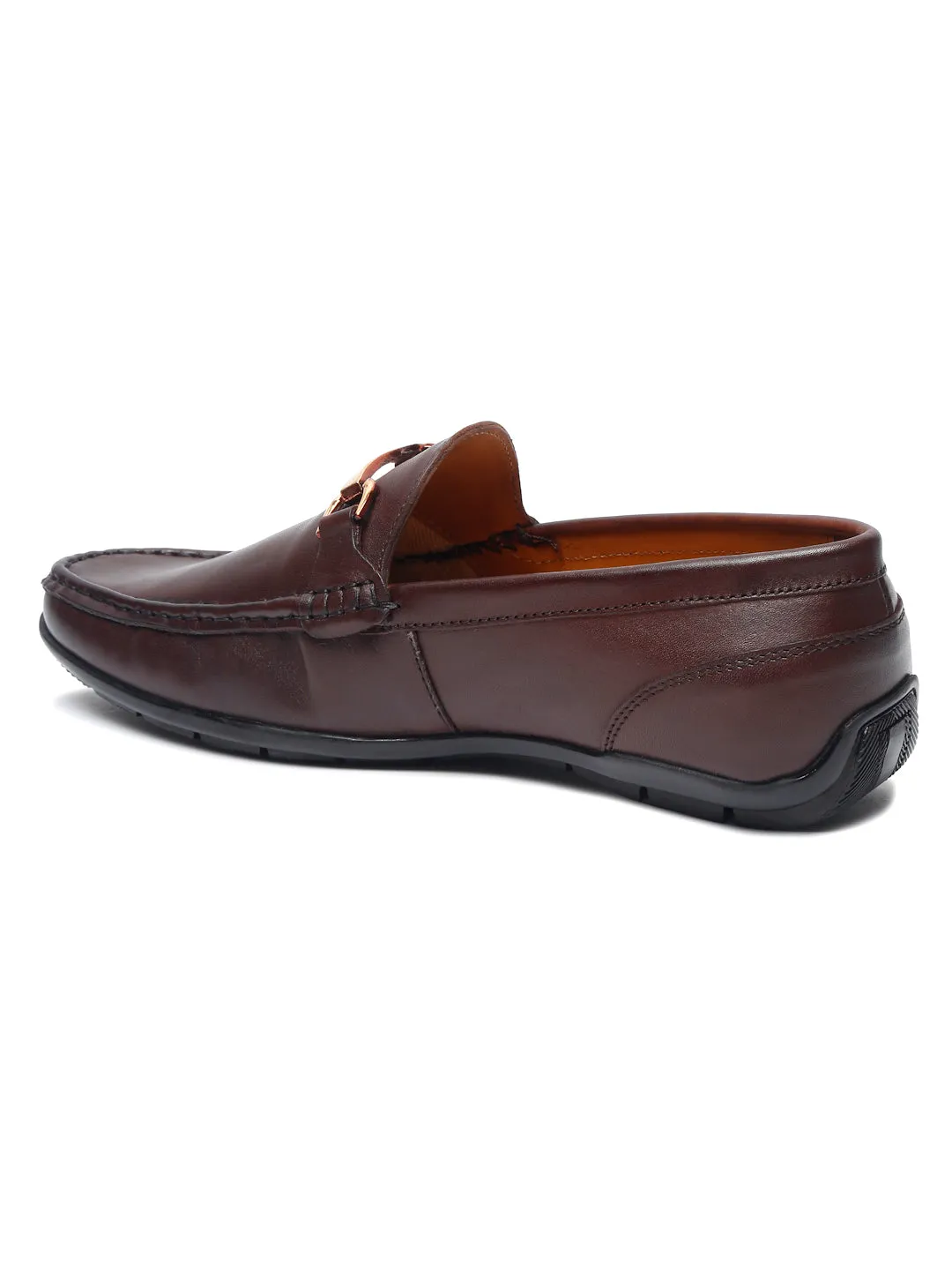 Pelle Albero Brown Loafers for Men