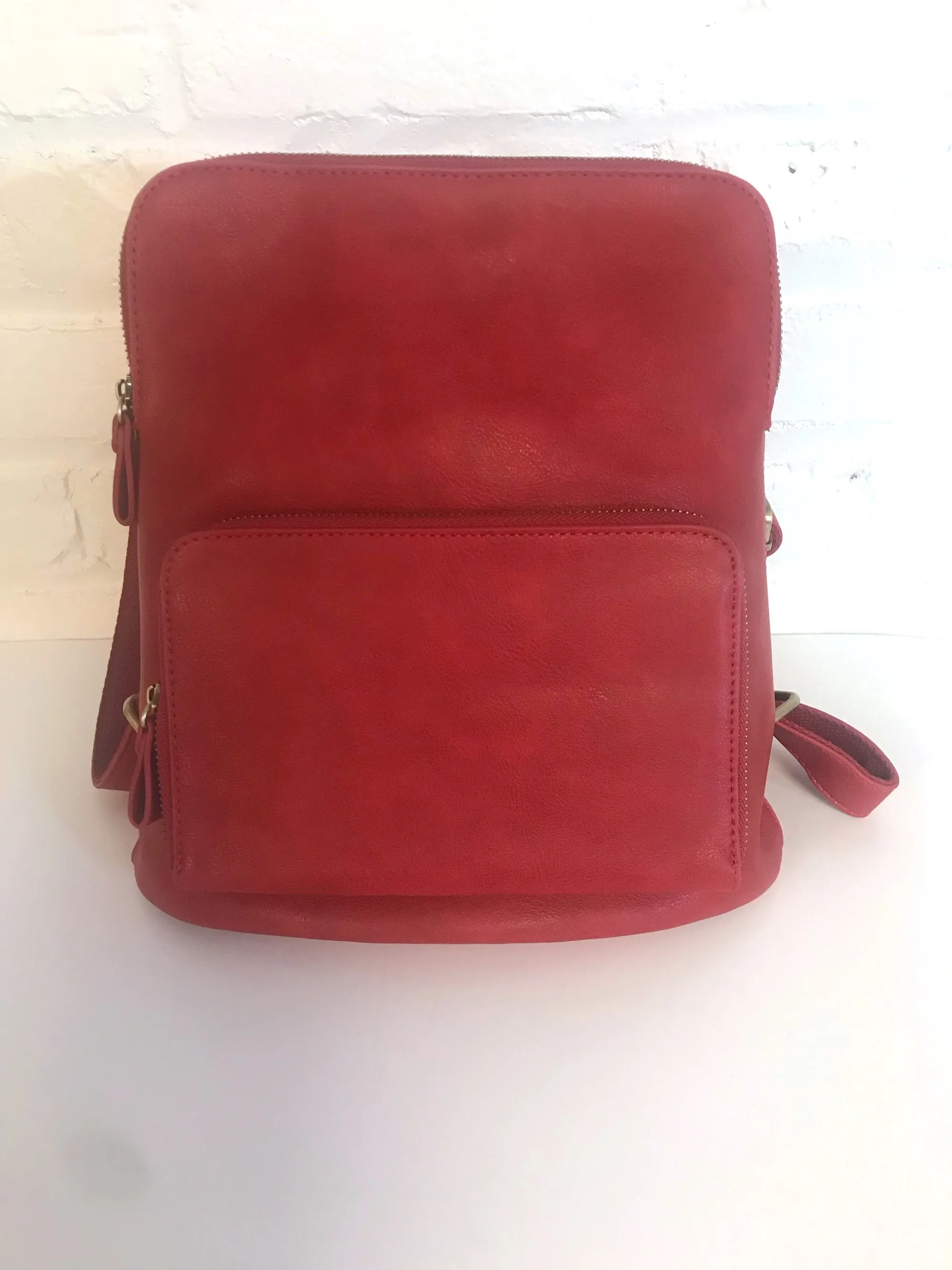 Red Mini Backpack