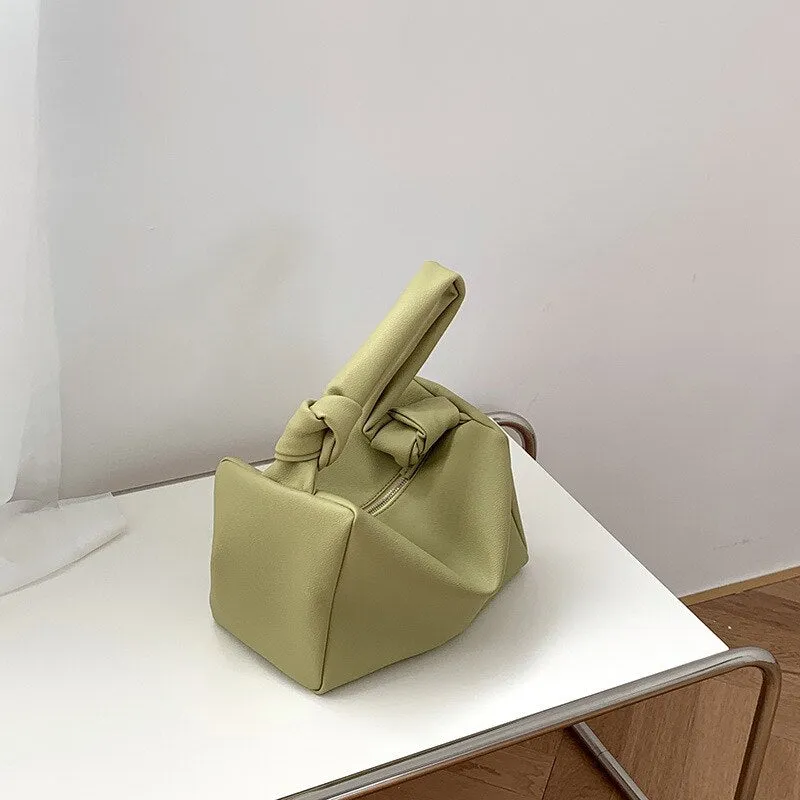 Small PU Leather Underarm Bags For Women 2021 New Pillow Design Quality Fashion Shoulder Bag Purse Female Clutch Tote sac a main