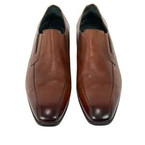 Stacy Adams Brown Almond Toe Slip-On Loafers Size 11W