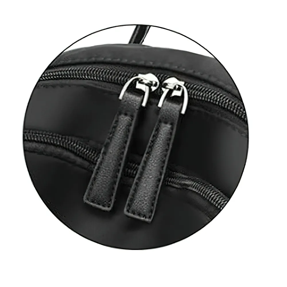 Trendy Casual Oxford Cloth Backpack for Women / Female Simple Small Zipper Solid Daypack