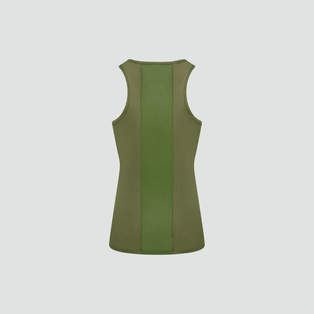Workout Tank - Military Green